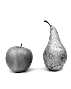 Äpfel und Birnen vergleichen